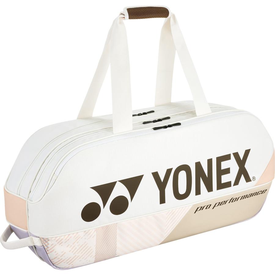 YONEX ダブルラケットバッグ ホワイト YONEX（ヨネックス） トーナメントバッグ テニスラケット2本用