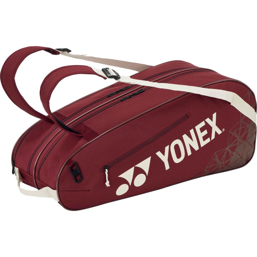 「YONEX ラケットバッグ TOUR EDITION 赤 6本収納 美品」 YONEX（ヨネックス） ラケットバッグ6 ラケット収納 かばん ラケット6
