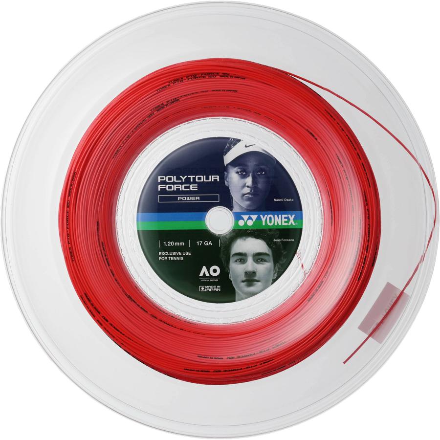 ヨネックス YONEX ポリツアーフォース 120 200M  PTFO20R2の画像