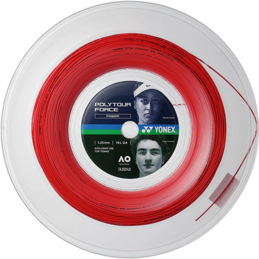 ヨネックス YONEX ポリツアーフォース 125 200M  PTFO25R2の画像