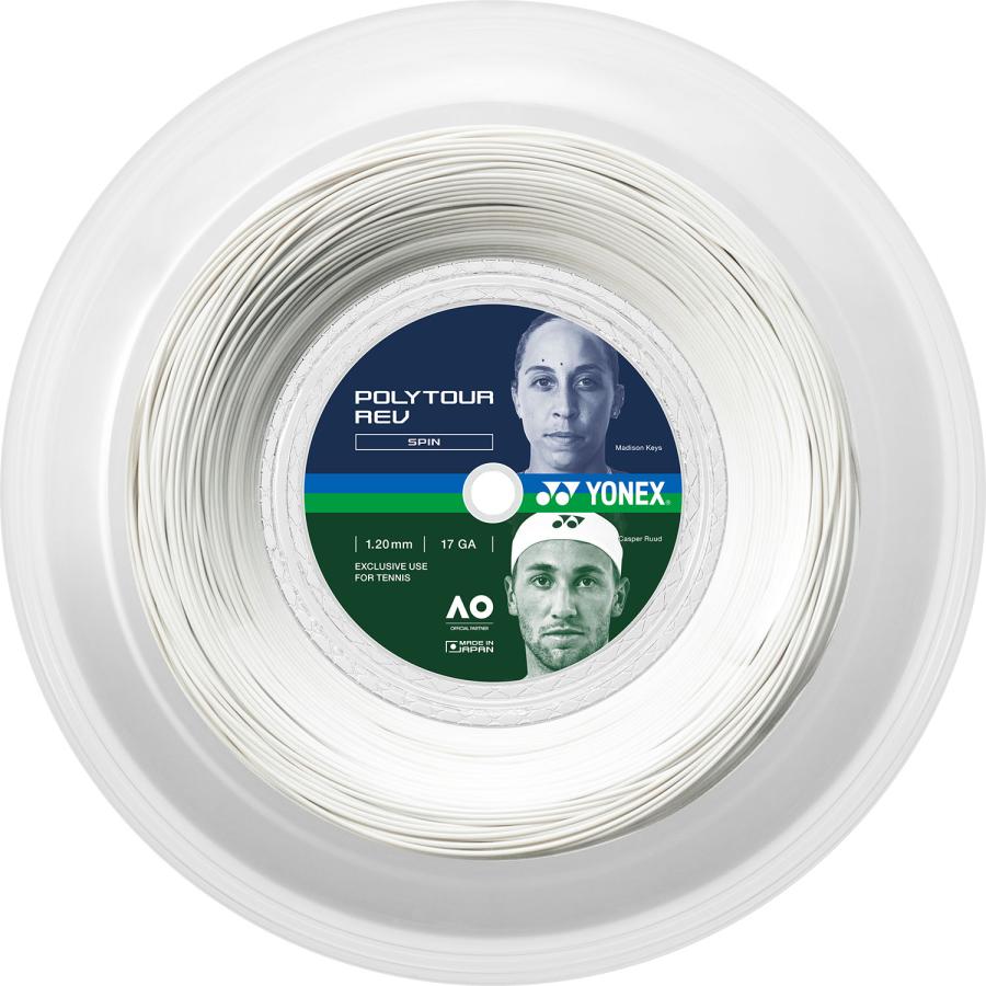 ヨネックス YONEX テニス ポリツアーレブ 120 200M 8角形 スピン モノフィラメント 強力 クラブ 部活 テニス部  PTR120R2 384 YONEX（ヨネックス） ポリツアーレブ 120 200M 8角形 スピン