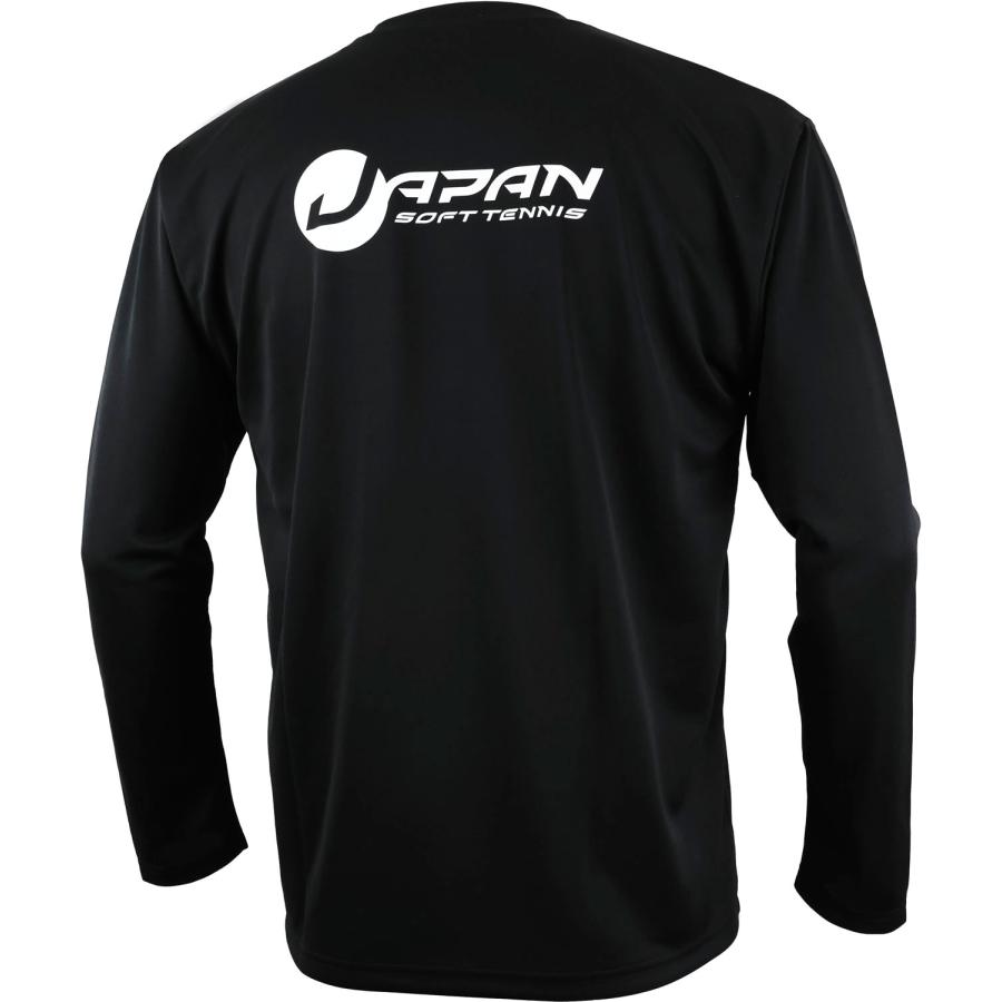 YONEX ナショナルチームロングTシャツJAPAN ブラック　Lサイズ YONEX（ヨネックス） ユニロングスリーブTシャツ ナショナルチームロゴ
