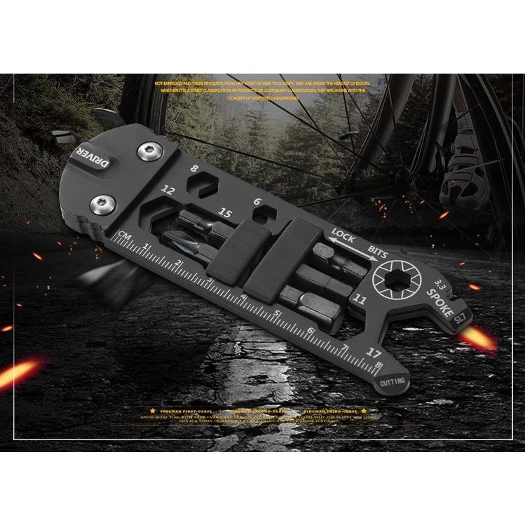 カード型 マルチツール 24in1 ドライバーセット 多目的ツールカード型