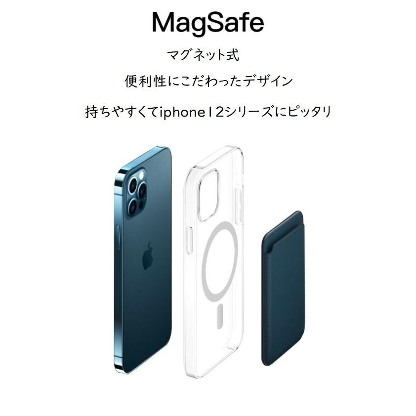 iPhone レザーウォレット MagSafe ホワイト アイフォン マグセーフ MagSafe対応iPhoneレザーウォレット カードケース カード入れ
