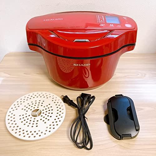 史上一番安いシャープ ヘルシオ ホットクック レッド 無水鍋 1.6L KN