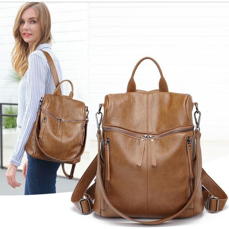 本革 羊革 リュック リュックサック レディース バックパック デイパック レザーバッグ ショルダーバッグ 通勤 通学 おしゃれ 羊革 Liuba33 シースショップ 通販 Yahoo ショッピング