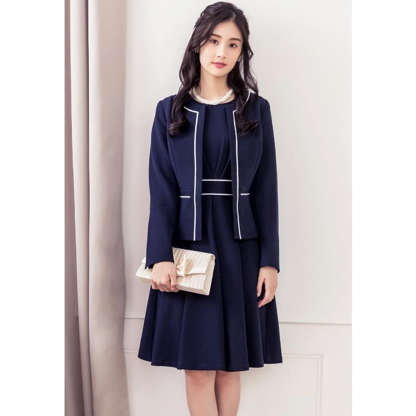 セットアップ 秋 結婚式 コート ワンピース ２点セット バッグ無し 二次会 顔合わせ ワンピース ぽっちゃり 同窓会 服装 七五三 フォーマル スーツ 着痩せ Liust71 シースショップ 通販 Yahoo ショッピング