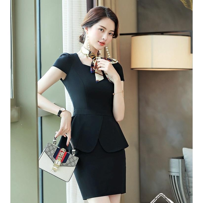 レディーススーツ上下スーツ ジャケット、スカート 2点セット OL通勤