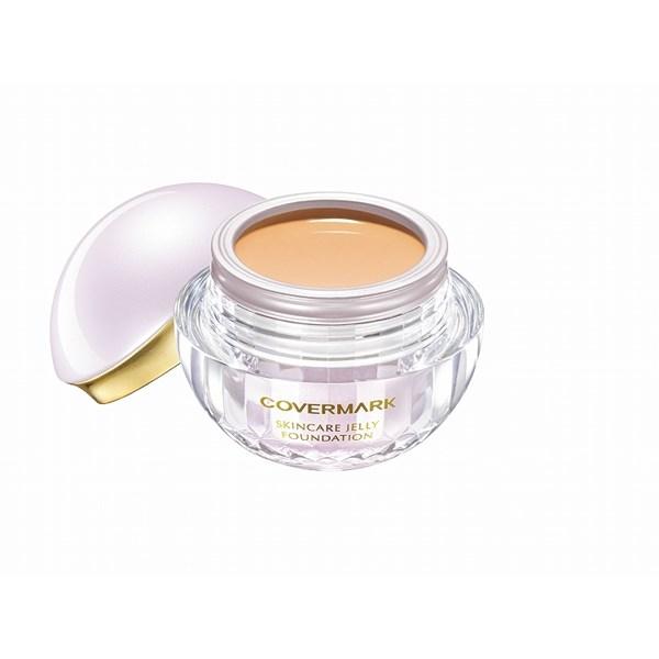 【カバーマーク正規取扱店】 スキンケア ジェリーファンデーション 02 （健康的な色） ハーフサイズ 15g カバーマーク