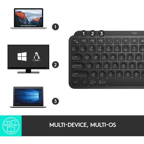 Logitech MX KEYS MINI ブラック US配列 920-010475 ワイヤレス