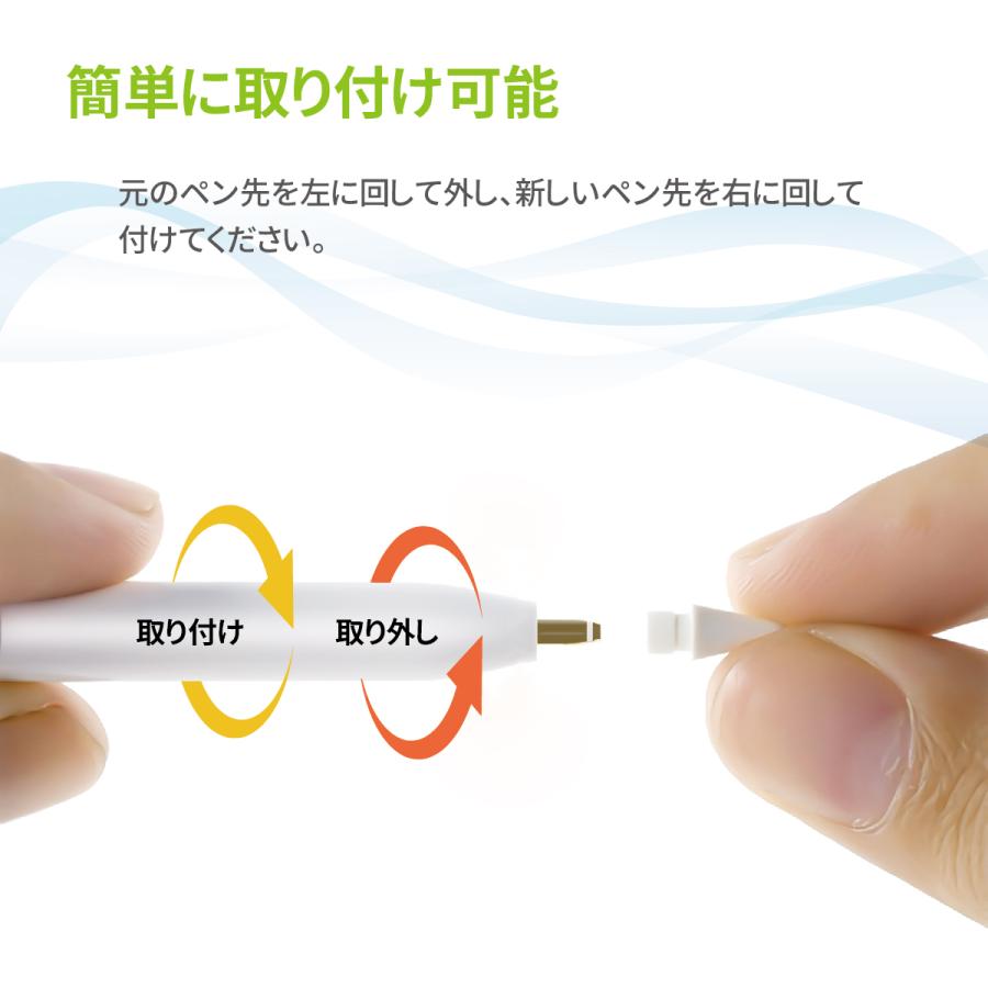 Apple Pencil ペン先 3個セット チップ キャップ 交換用 芯 アップル