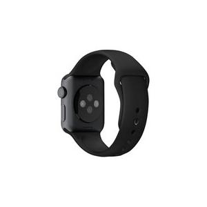 Apple Watch 純正 スポーツ バンド 38mm ブラック 黒 アップル シリコン おしゃれ 交換用バンド ブランド 並行輸入品｜siba-y-store｜03