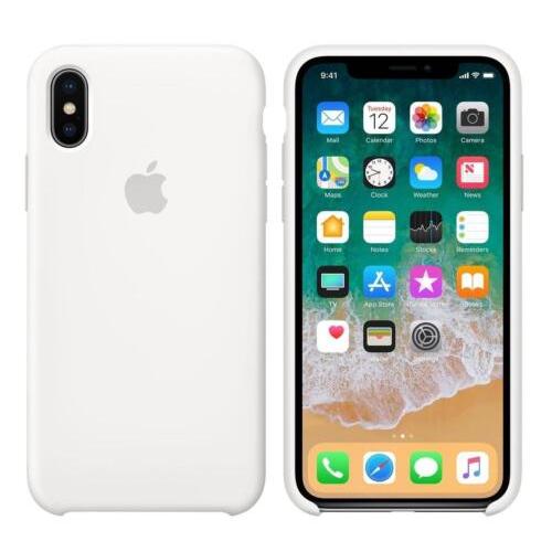 開封品・未使用 Apple 純正 iPhoneX シリコンケース ホワイト 白 開封品・未使用 Apple 純正 iPhoneX シリコンケース ホワイト 白