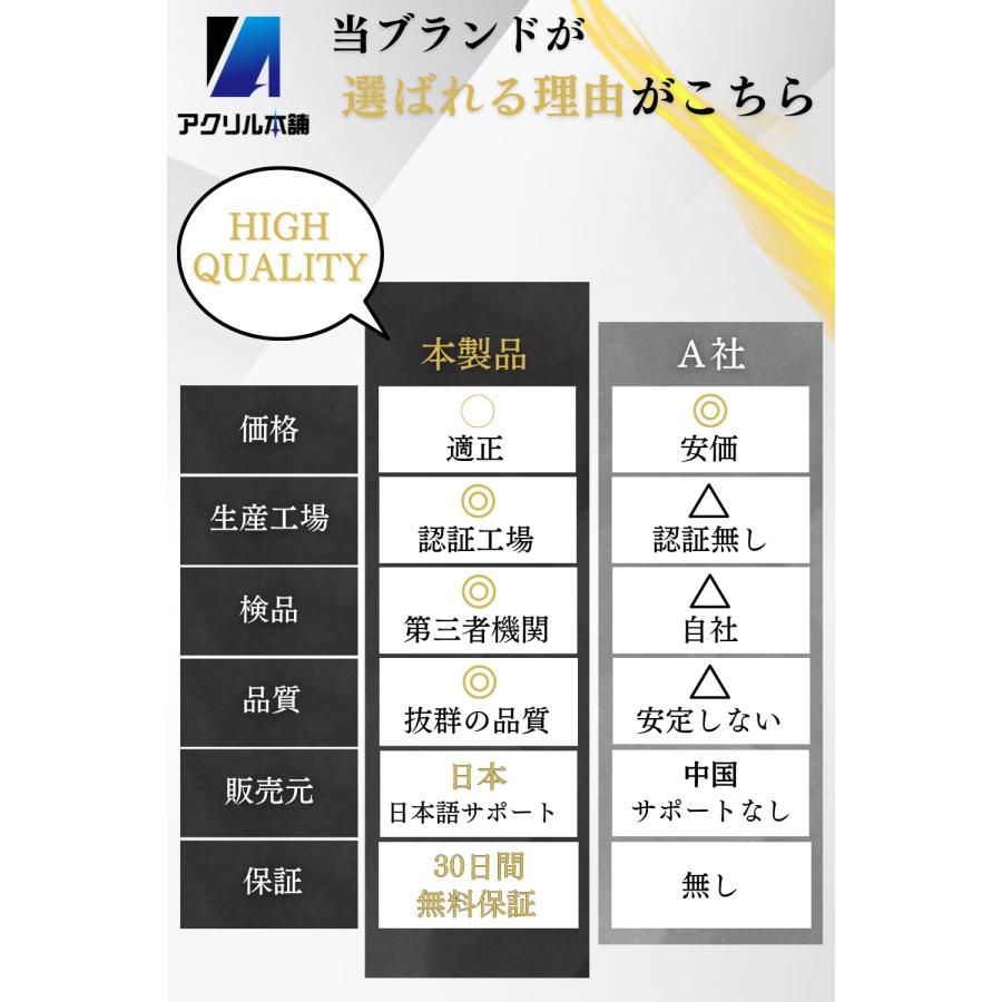 アクリル本舗 パンフレットスタンド A4 4段 カタログ スタンド 卓上