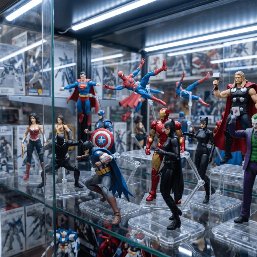 アクリル本舗 アクションベース フィギュアスタンド 3mm軸 10個セット