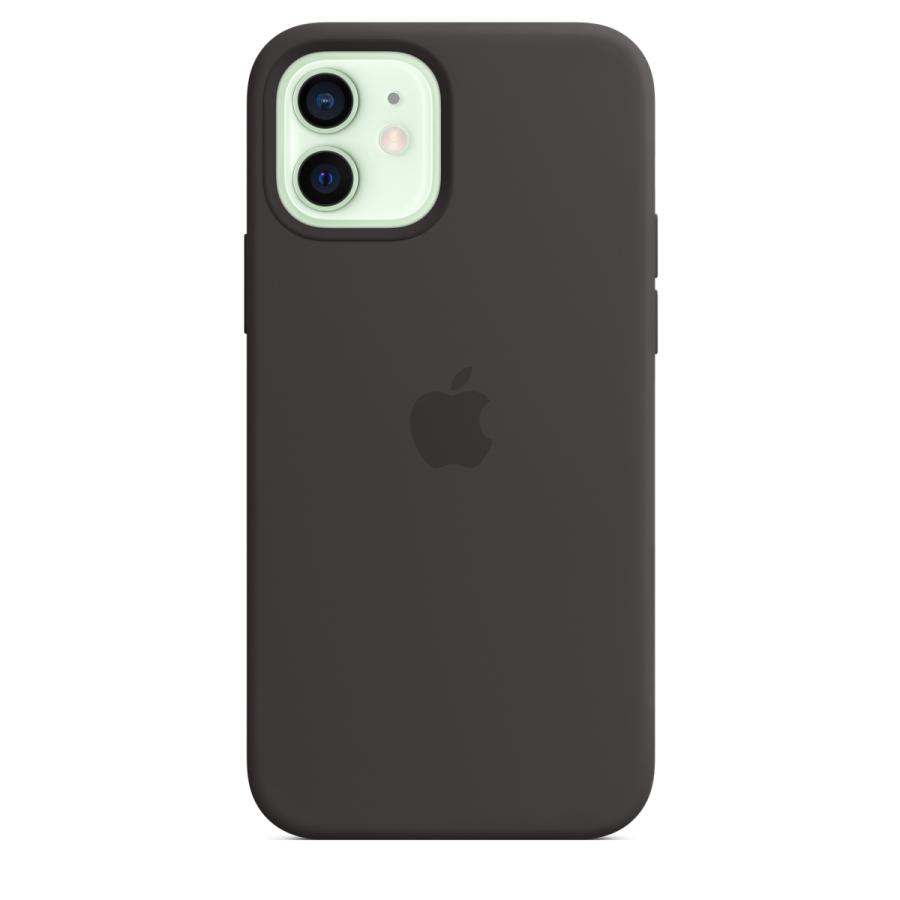 Apple 純正 iPhone12 iPhone12 Pro シリコンケース ブラック 黒 MagSafe対応 マグセーフ アップル 並行輸入品 apple純正ケース siba12pro｜siba-y-store｜05