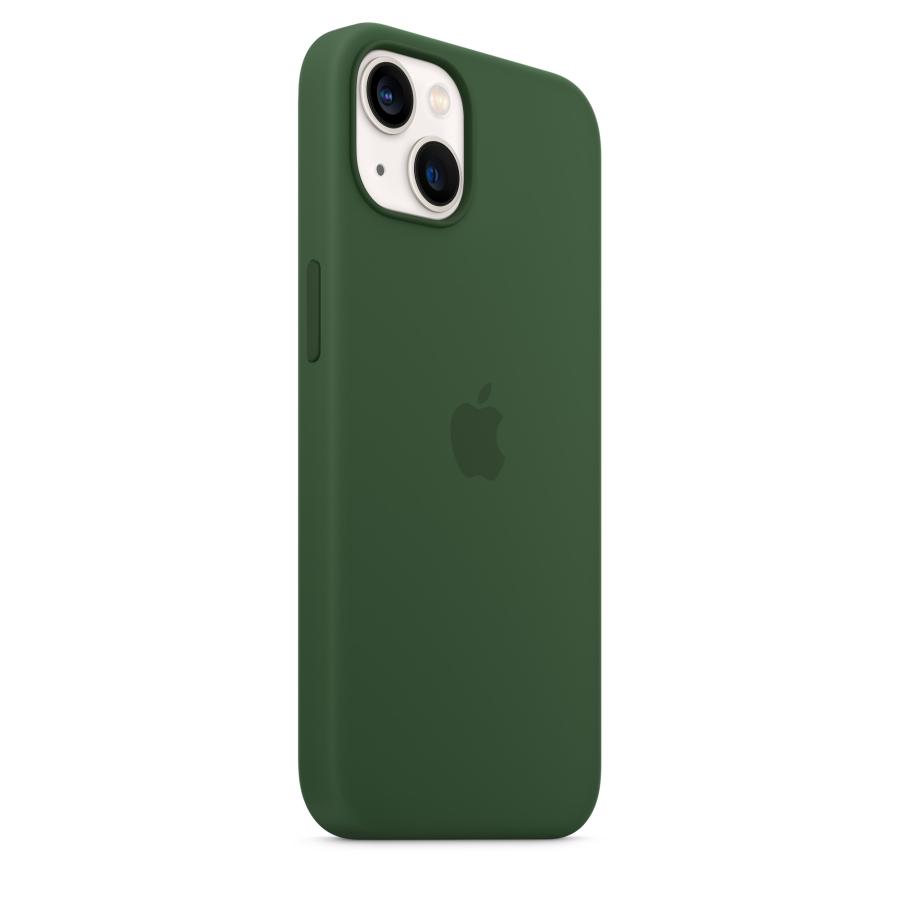 Apple 純正 iPhone13 シリコンケース クローバー 緑 MagSafe対応 Apple 純正 iPhone13 シリコンケース クローバー 緑 MagSafe対応