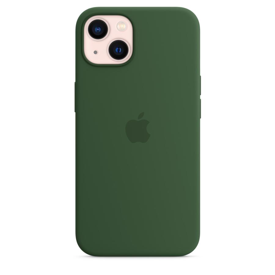 Apple 純正 iPhone13 シリコンケース クローバー 緑 MagSafe対応 Apple 純正 iPhone13 シリコンケース クローバー 緑 MagSafe対応