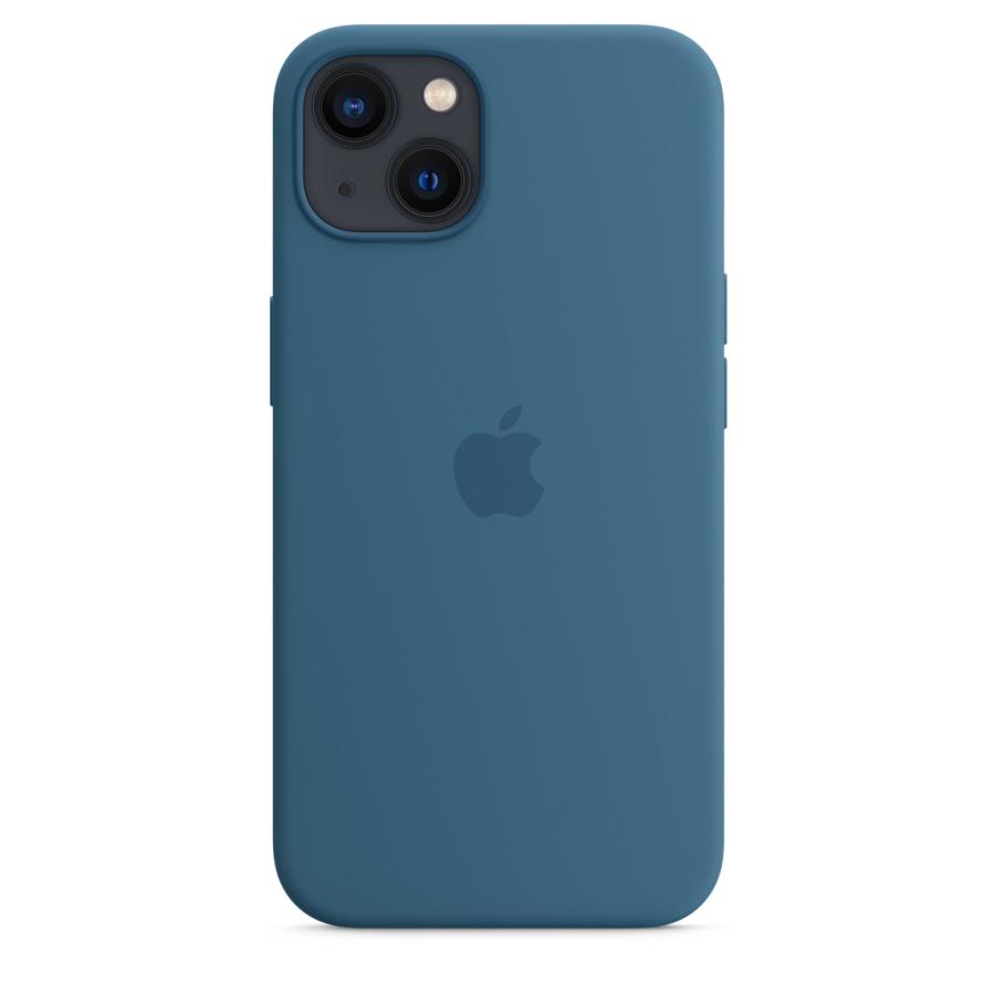 Apple 純正 iPhone13 シリコンケース ブルージェイ 青 アップル Apple 純正 iPhone13 シリコンケース ブルージェイ 青 アップル