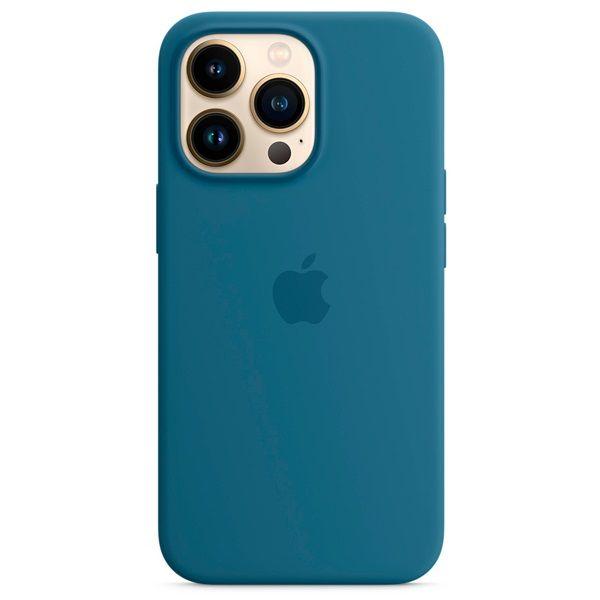 Apple 純正 iPhone13 Pro シリコンケース ブルージェイ BlueJay