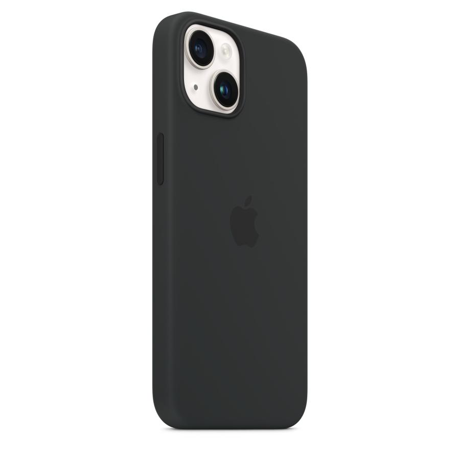 Apple 純正 iPhone 14 シリコンケース ミッドナイト ブラック 黒 MagSafe 対応 アップル アイフォン14 並行輸入品 apple純正ケース siba14｜siba-y-store｜02