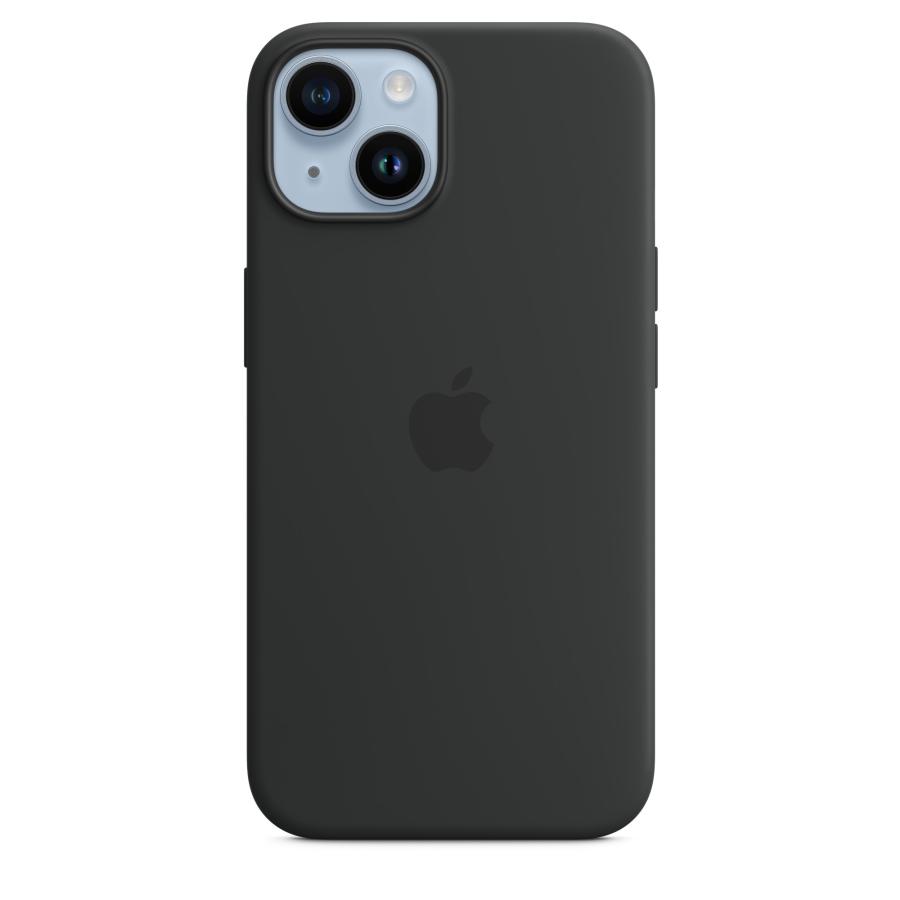 Apple 純正 iPhone 14 シリコンケース ミッドナイト ブラック 黒 MagSafe 対応 アップル アイフォン14 並行輸入品 apple純正ケース siba14｜siba-y-store｜06