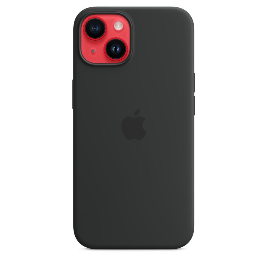 Apple 純正 iPhone 14 シリコンケース ミッドナイト ブラック 黒 MagSafe 対応 アップル アイフォン14 並行輸入品 apple純正ケース siba14｜siba-y-store｜07