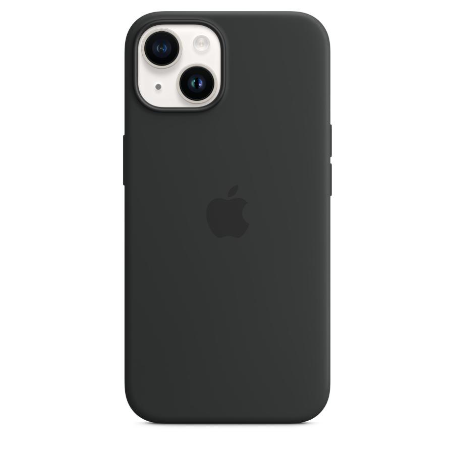 Apple 純正 iPhone 14 シリコンケース ミッドナイト ブラック 黒 MagSafe 対応 アップル アイフォン14 並行輸入品 apple純正ケース siba14｜siba-y-store｜08