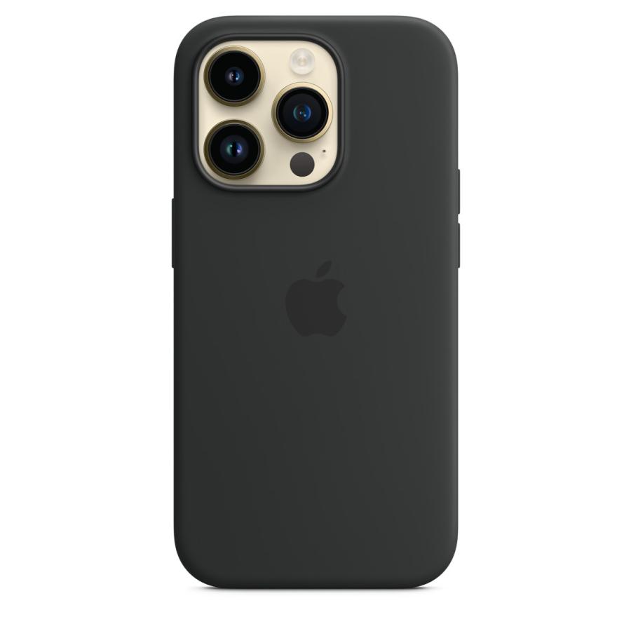 Apple 純正 iPhone 14 Pro シリコンケース ミッドナイト silicon Case アップル アイフォン 14プロ 並行輸入品 apple純正ケース MPTE3ZM｜siba-y-store｜03