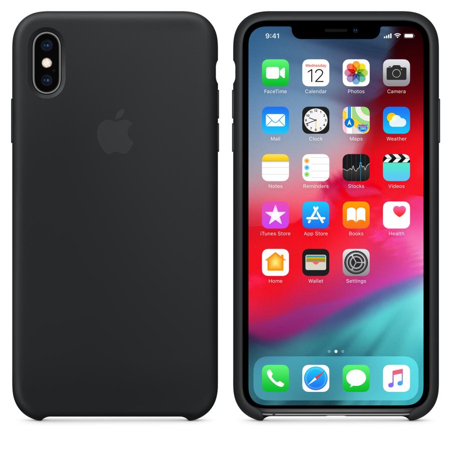 Apple 純正 iPhone XS Max シリコンケース ブラック 黒 Apple 純正 iPhone XS Max シリコンケース ブラック 黒