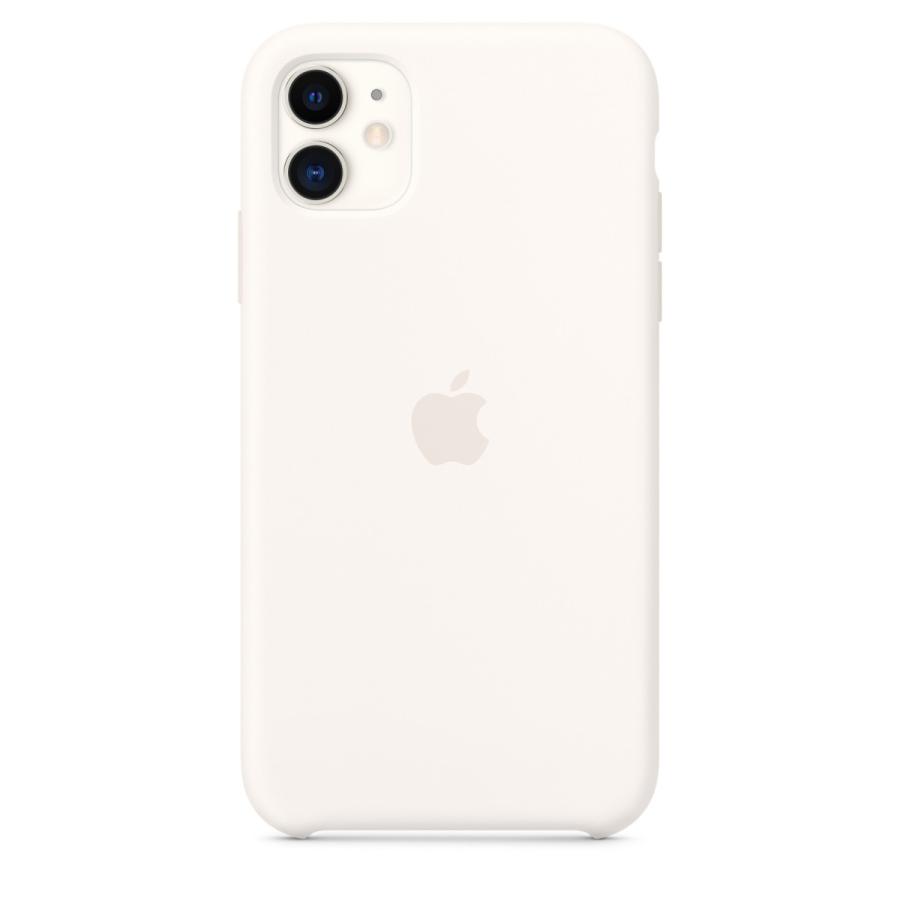 iPhone11 白 Apple 純正 iPhone11 シリコンケース ソフトホワイト 白