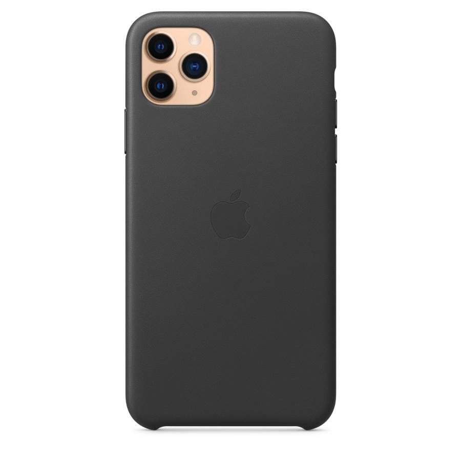 Apple 純正 iPhone 11 Pro Max レザーケース ブラック Leather Case