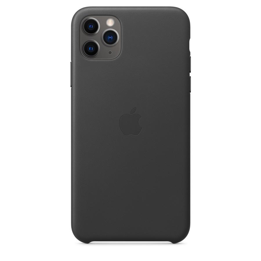 Apple 純正 iPhone 11 Pro Max レザーケース ブラック Leather Case