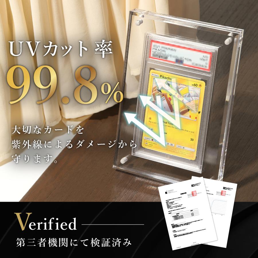 UVカット99.8% アクリル本舗 PSA用 マグネット ローダー UVカット99.8% アクリル本舗 PSA用 マグネット ローダー
