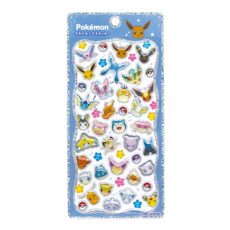 カミオジャパン ポケモンG プチドロップステッカー フェイス 2 308002