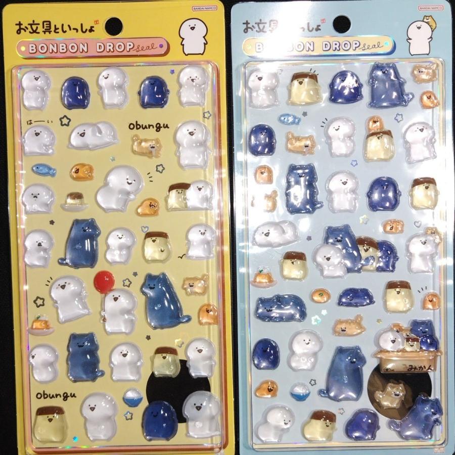 サンスター文具 ボンボンドロップシール お文具といっしょ 正規品です