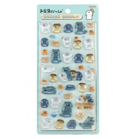 サンスター文具 ボンボンドロップシール お文具といっしょ 正規品です