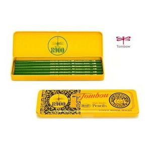トンボ鉛筆 8900番 70周年限定セット 鉛筆(HB/6本入り)・缶ペンケース