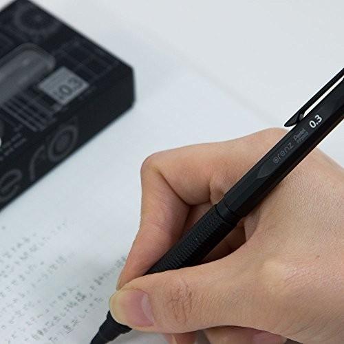 オレンズ ぺんてる シャープペン オレンズネロ 0.3ミリ PP-3003-A 保証