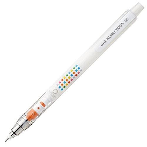 クルトガ シャープペン WH ホワイト オレンジ芯 0.5mm M5-450C-1P.WH