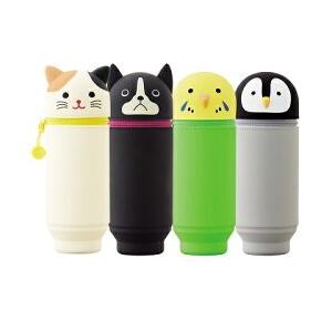 リヒトラブ スタンドペンケース プニラボ 新柄 シリコン素材の動物シリーズ 712 送料 350円です 在庫あり Stationery Ito 通販 Yahoo ショッピング
