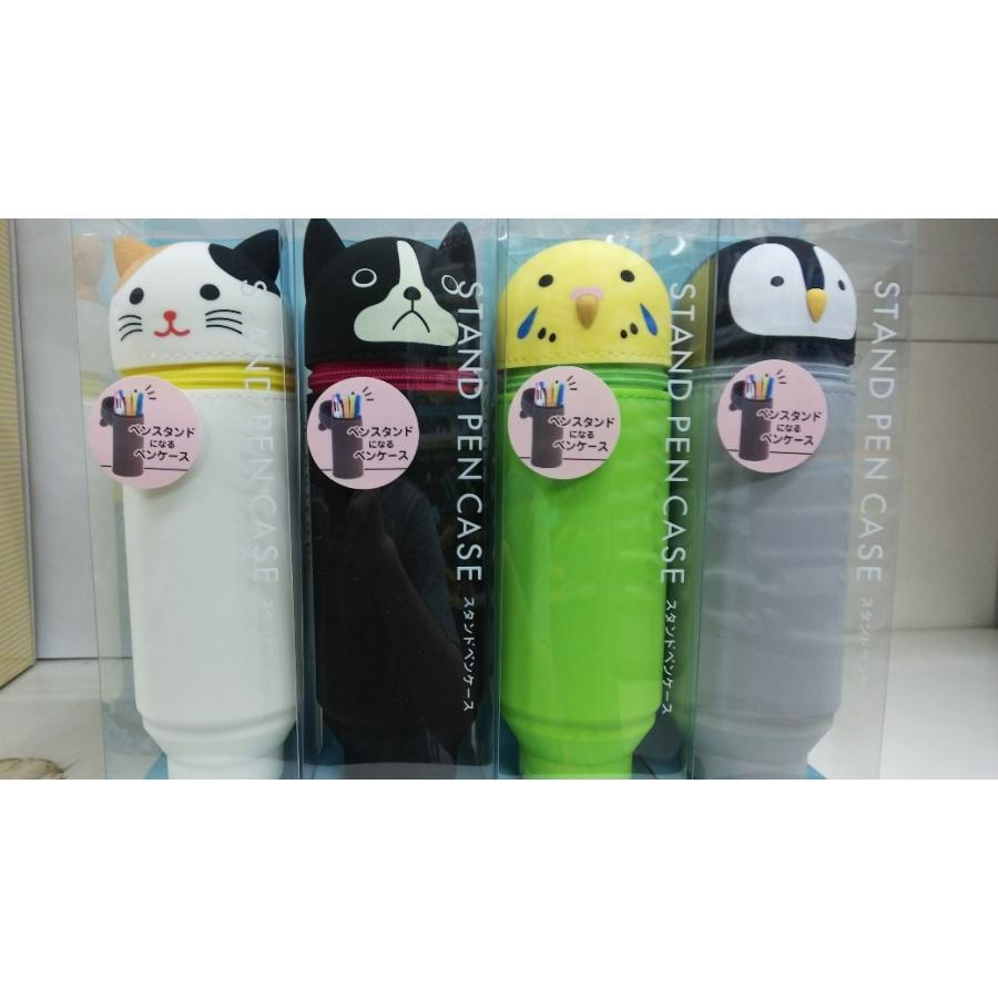 リヒトラブ スタンドペンケース プニラボ 新柄 シリコン素材の動物シリーズ 712 送料 350円です 在庫あり Stationery Ito 通販 Yahoo ショッピング
