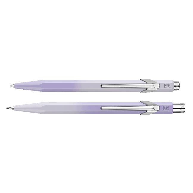 カランダッシュ ボールペン・シャープセット CARAN d'ACHE（カランダッシュ） 849 ブルーミング・ラベンダー