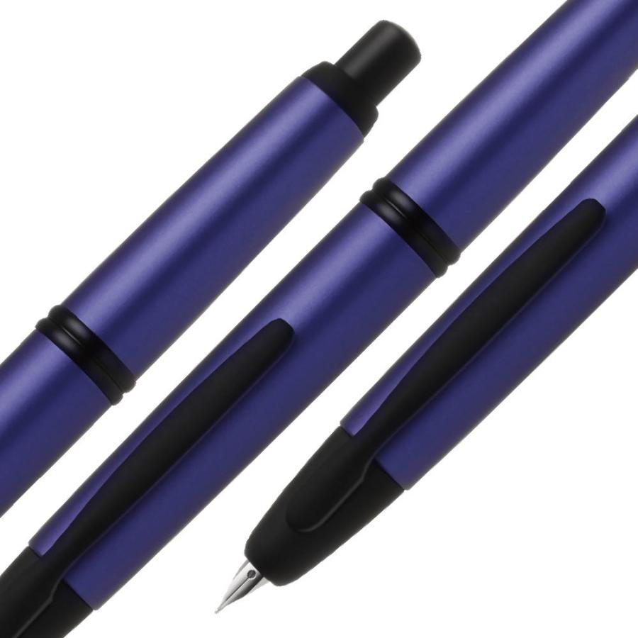 キャップレス PILOT キャップレス万年筆 限定 FCS-1 マットパープル