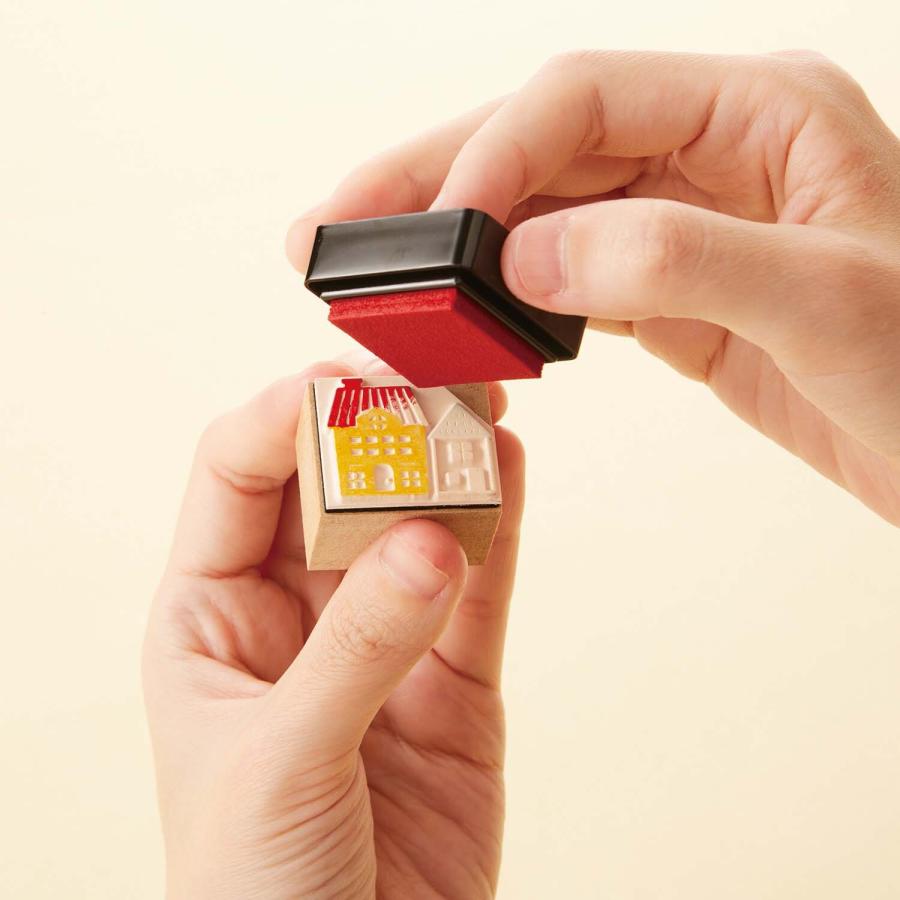 いろもよう 「わらべ」 スタンプパッド 25×25mm シャチハタ 2026年より