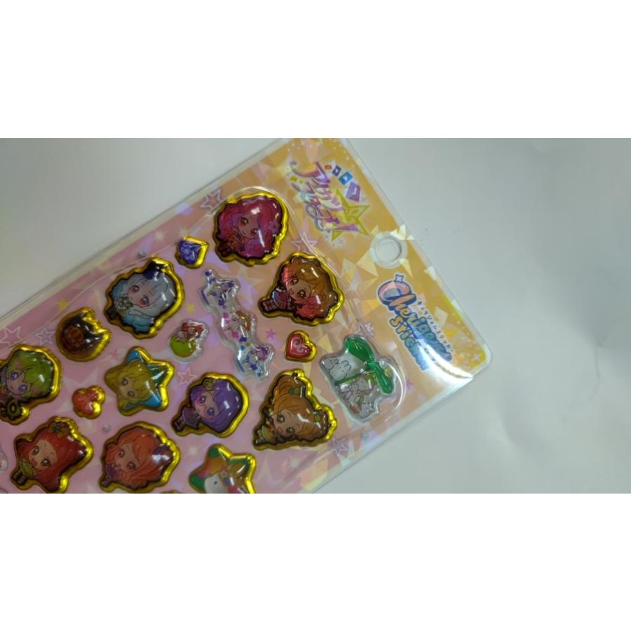 カミオジャパン アイカツ チェリジェムステッカーシール 2種セット 7月