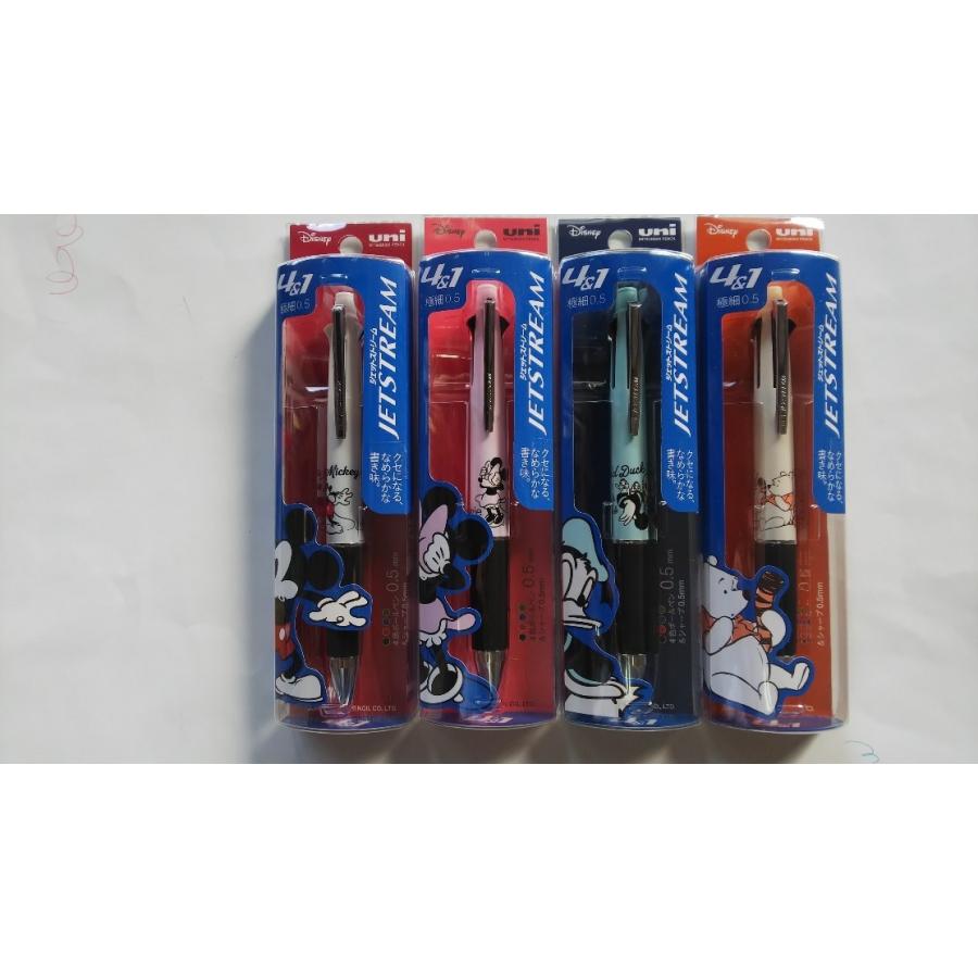 三菱鉛筆 ジェットストリーム4&1 ディズニーシリーズ 限定 送料込1870