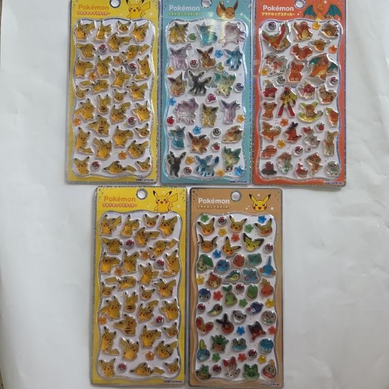 カミオジャパン ポケモンG プチドロップステッカー 5種セット 正規品