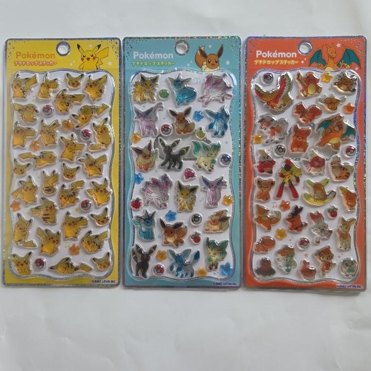 カミオジャパン ポケモンG プチドロップステッカー 5種セット 正規品