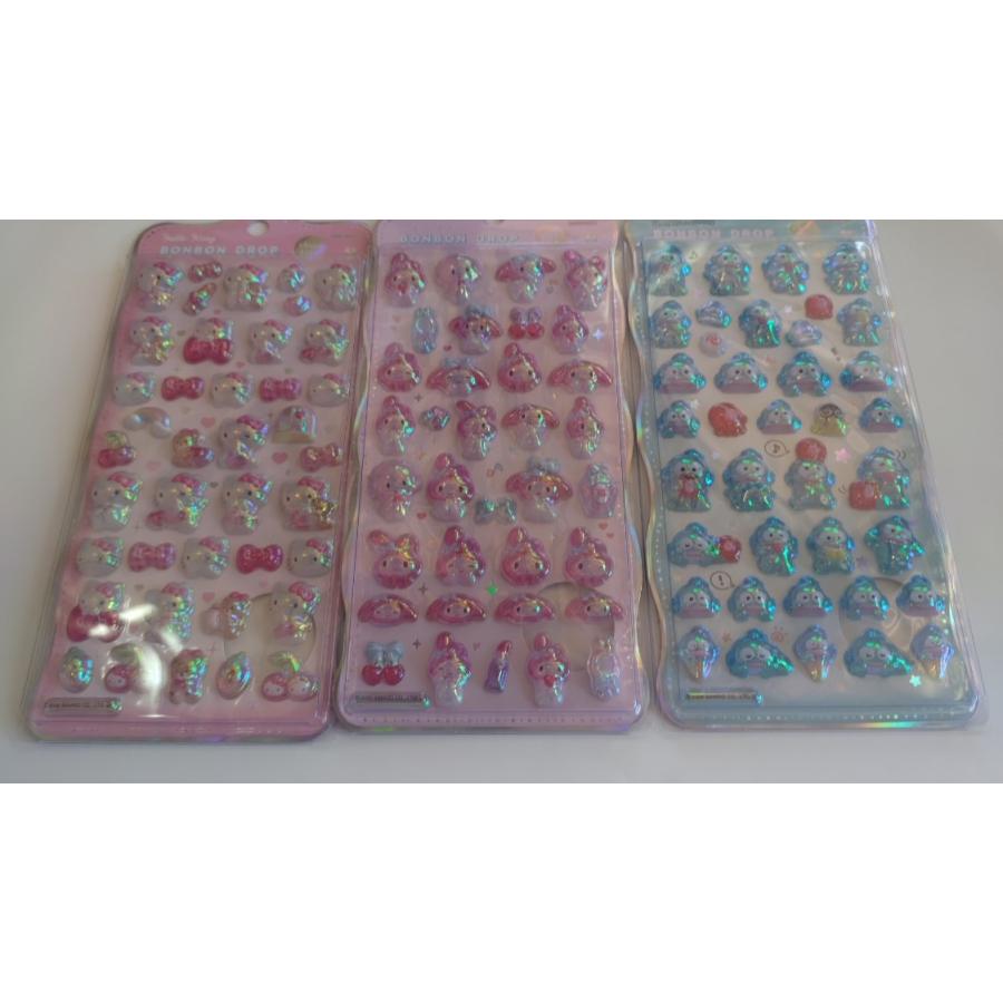 サンスター文具 サンリオ ボンボンドロップシール churukira 正規品